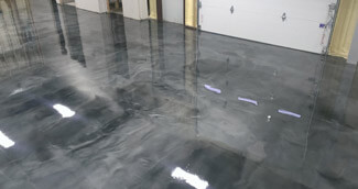  metallic epoxy garage floor
